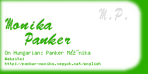 monika panker business card